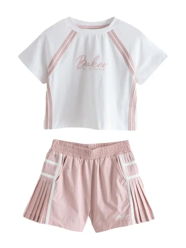Baker by Ted Baker Baker by Ted Baker Komplet  roza / bela