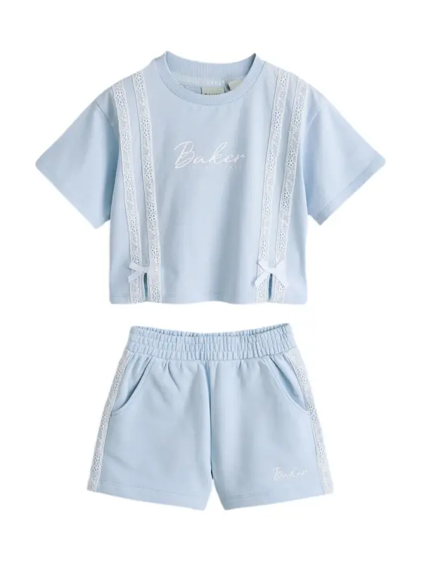 Baker by Ted Baker Baker by Ted Baker Komplet  svetlo modra / bela