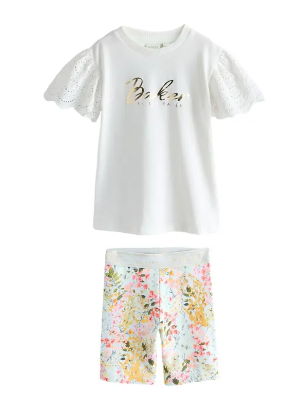 Baker by Ted Baker Baker by Ted Baker Komplet  svetlo modra / svetlo zelena / roza / bela