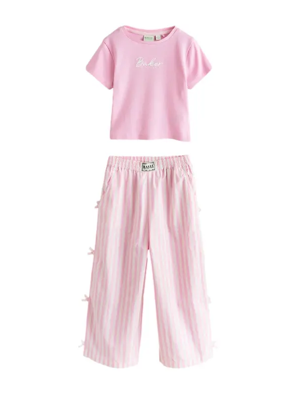 Baker by Ted Baker Baker by Ted Baker Komplet  svetlo roza / bela