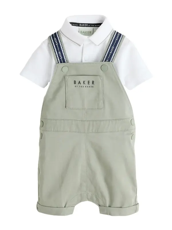Baker by Ted Baker Baker by Ted Baker Komplet  svetlo zelena / bela