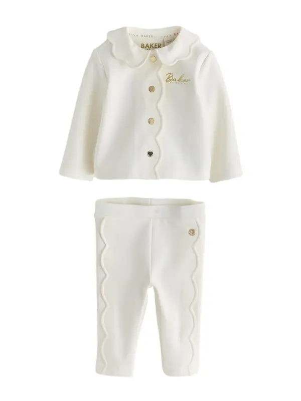 Baker by Ted Baker Baker by Ted Baker Komplet  zlato-rumena / bela