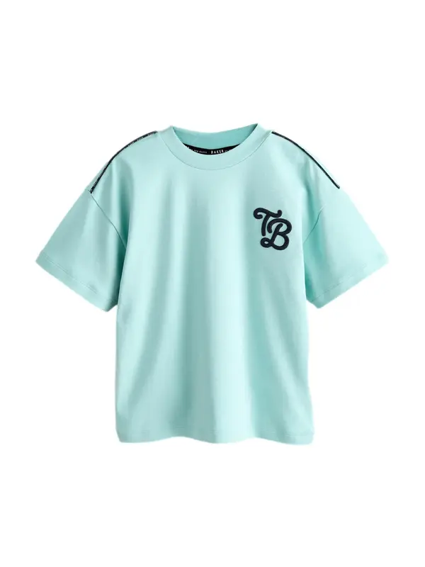 Baker by Ted Baker Baker by Ted Baker Majica  nočno modra / meta