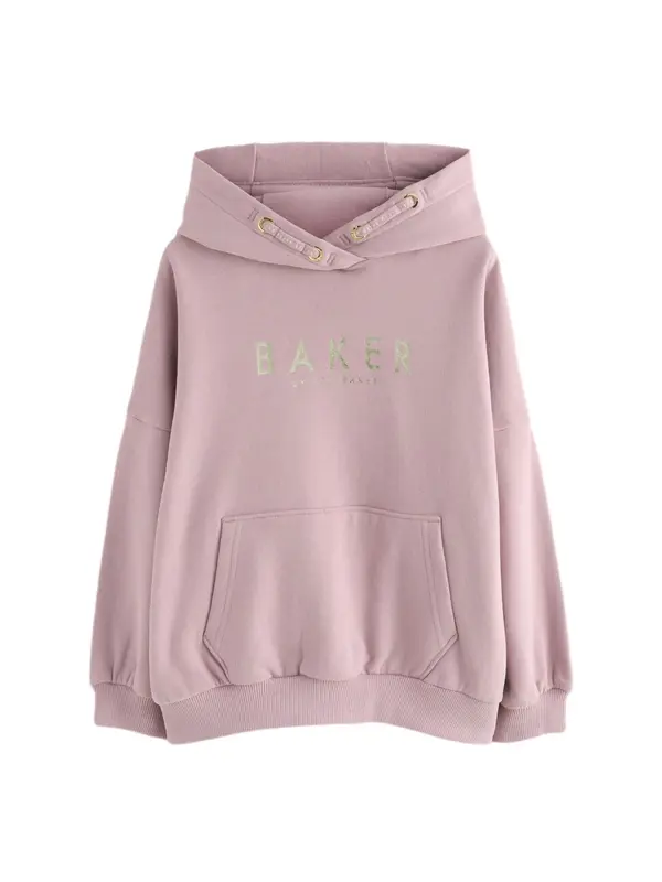 Baker by Ted Baker Baker by Ted Baker Majica  svetlo modra / mauve / srebrna