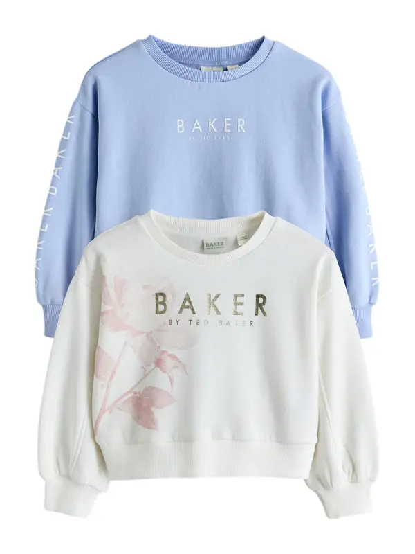 Baker by Ted Baker Baker by Ted Baker Majica  svetlo modra / zlata / roza / bela