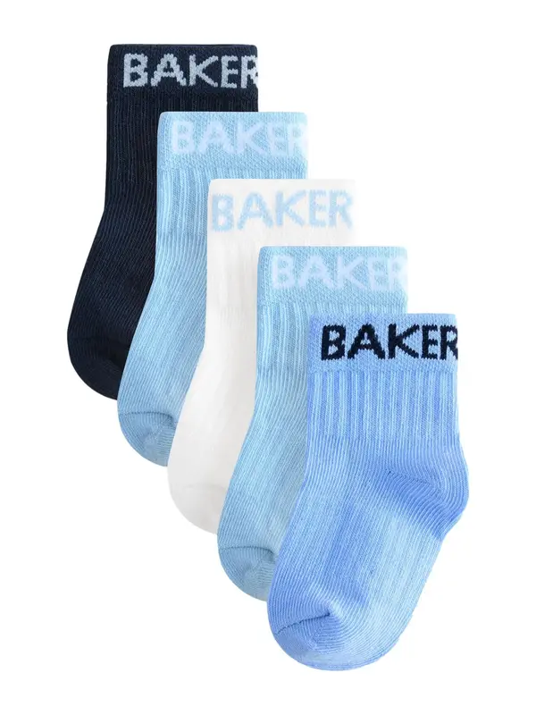Baker by Ted Baker Baker by Ted Baker Nogavice  marine / nebeško modra / svetlo modra / bela