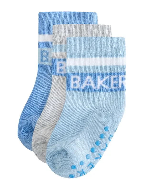 Baker by Ted Baker Baker by Ted Baker Nogavice  nebeško modra / svetlo modra / svetlo siva / bela