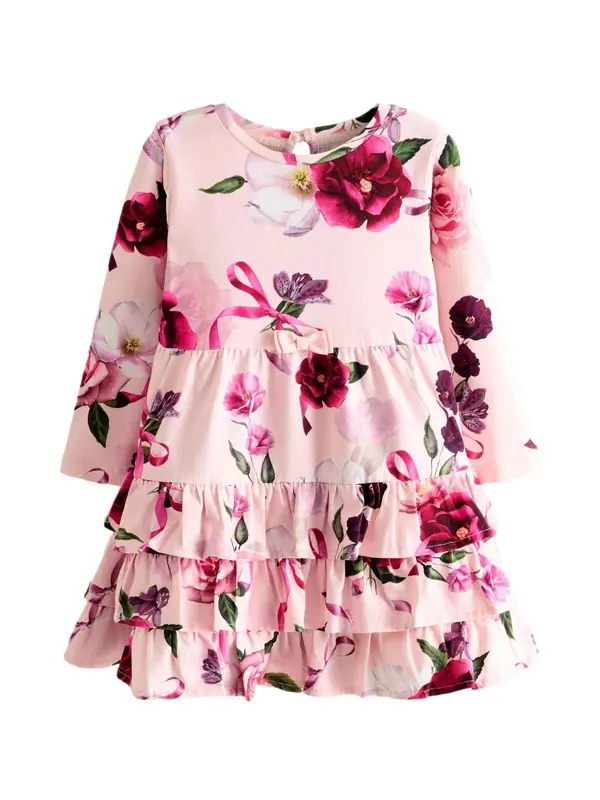 Baker by Ted Baker Baker by Ted Baker Obleka  zelena / roza / temno roza