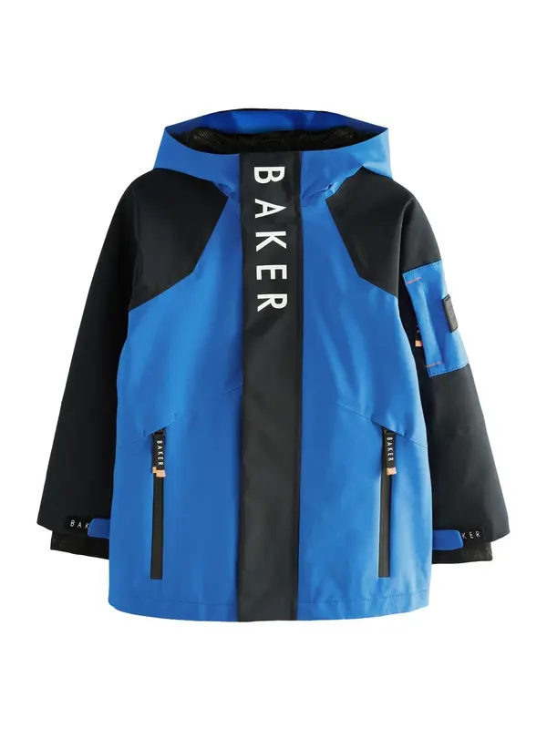 Baker by Ted Baker Baker by Ted Baker Prehodna jakna  modra / črna / bela