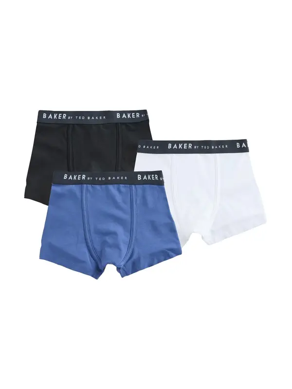 Baker by Ted Baker Baker by Ted Baker Spodnjice  kobalt modra / črna / bela