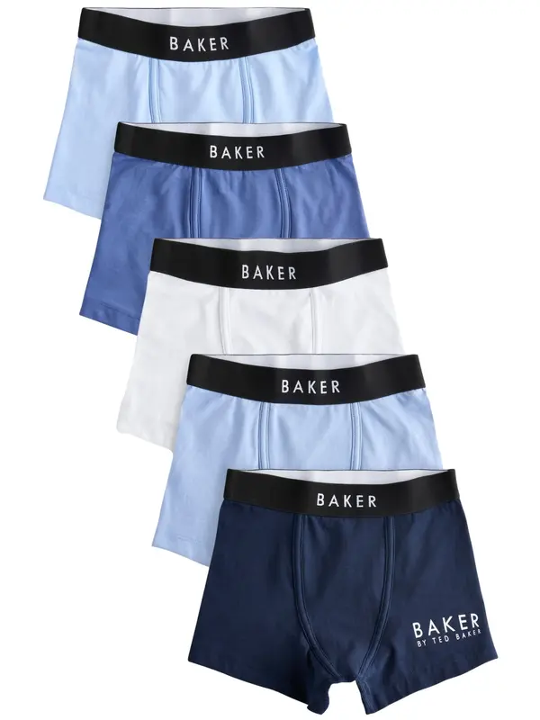 Baker by Ted Baker Baker by Ted Baker Spodnjice  modra / mornarska / opal / svetlo modra / bela