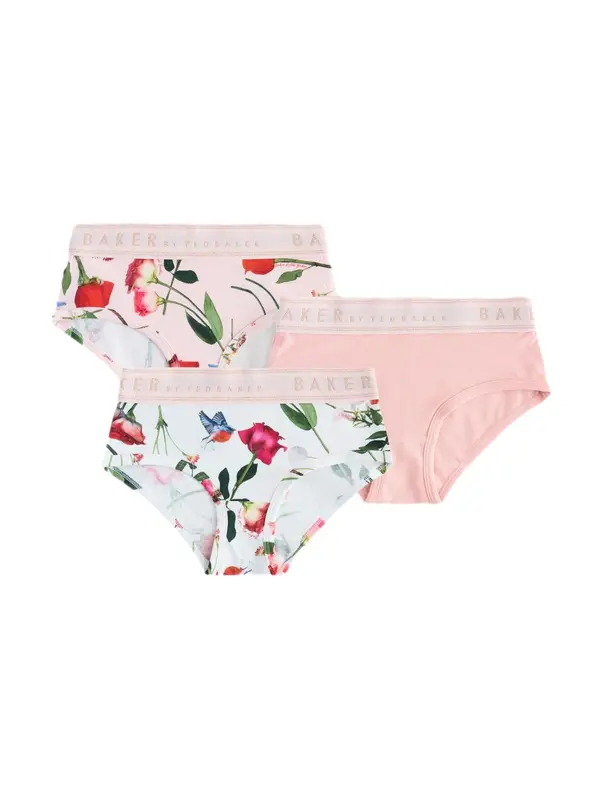 Baker by Ted Baker Baker by Ted Baker Spodnjice  travnato zelena / roza / rdeča / bela