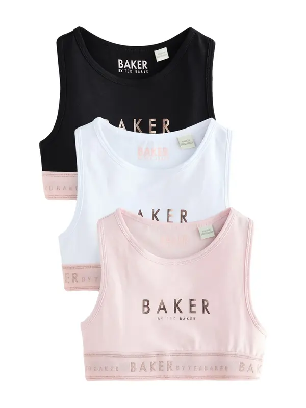 Baker by Ted Baker Baker by Ted Baker Top  rožnato zlata / roza / črna / bela