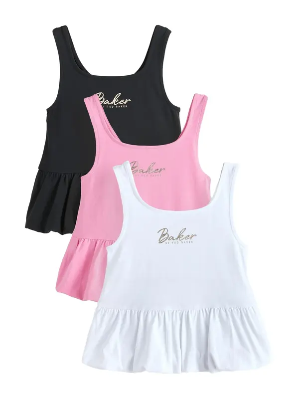 Baker by Ted Baker Baker by Ted Baker Top  zlata / svetlo roza / črna / bela