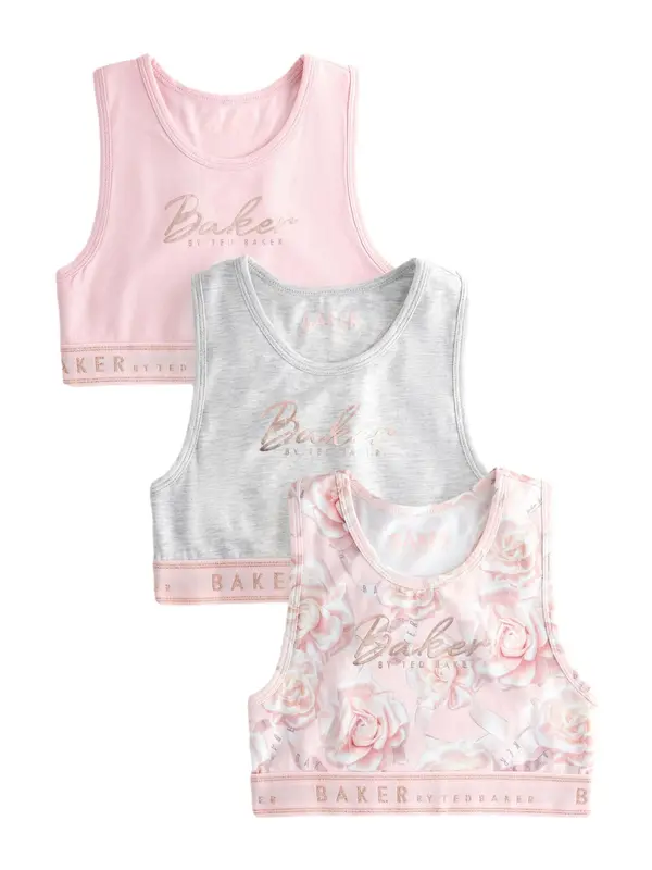 Baker by Ted Baker Baker by Ted Baker Top  zlata / svetlo siva / svetlo roza / bela