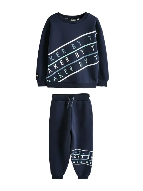 Baker by Ted Baker Baker by Ted Baker Trenirka za tek  mornarska / moder denim / meta / bela