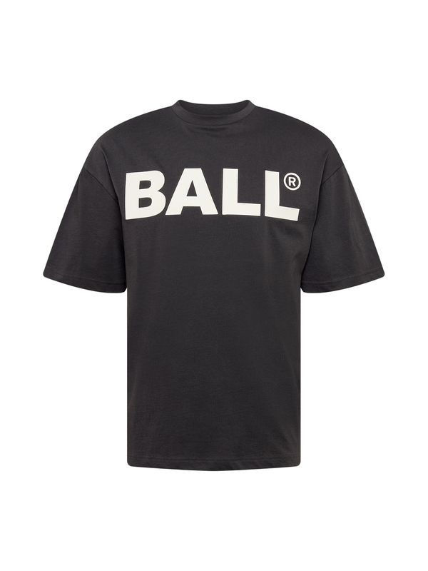 Ball Ball Majica 'BALL'  črna / bela