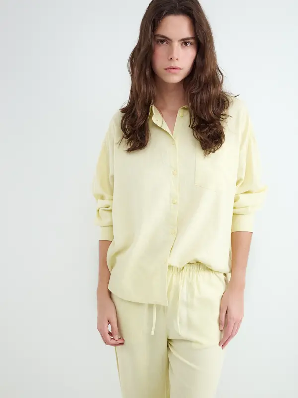 BALMOHK BALMOHK Bluza  pastelno rumena