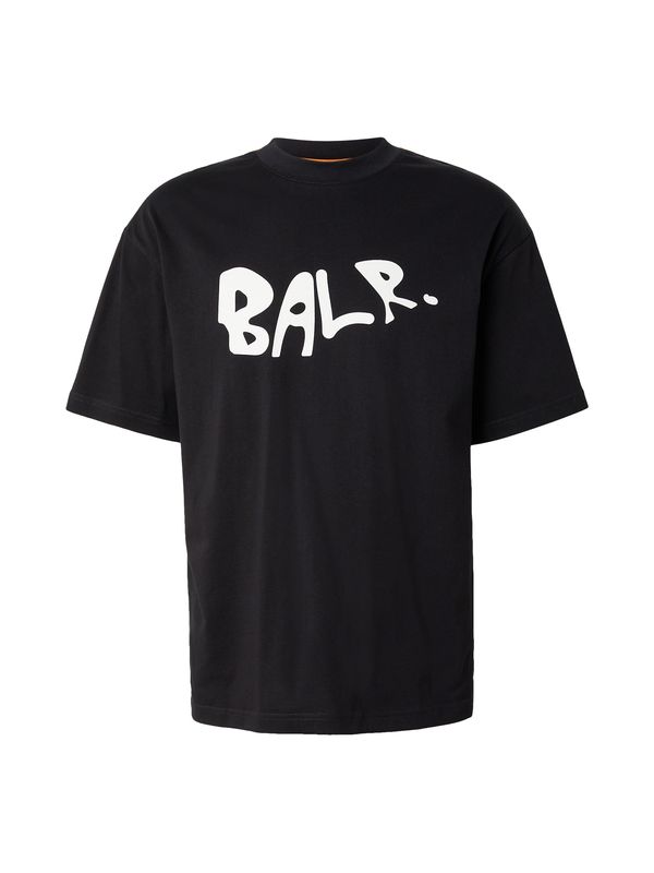 BALR. BALR. Majica 'Game of the Gods'  črna / bela