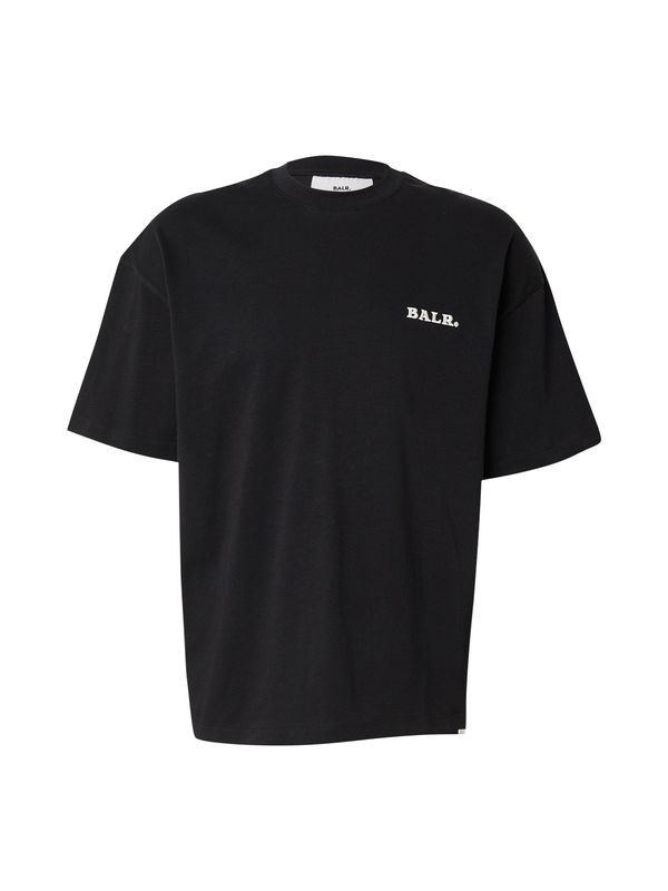 BALR. BALR. Majica 'GOTL'  črna / bela