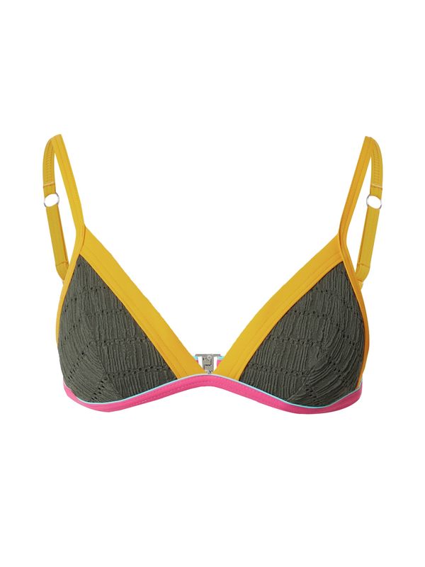 Banana Moon Banana Moon Bikini zgornji del  modra / žafran / kaki / roza