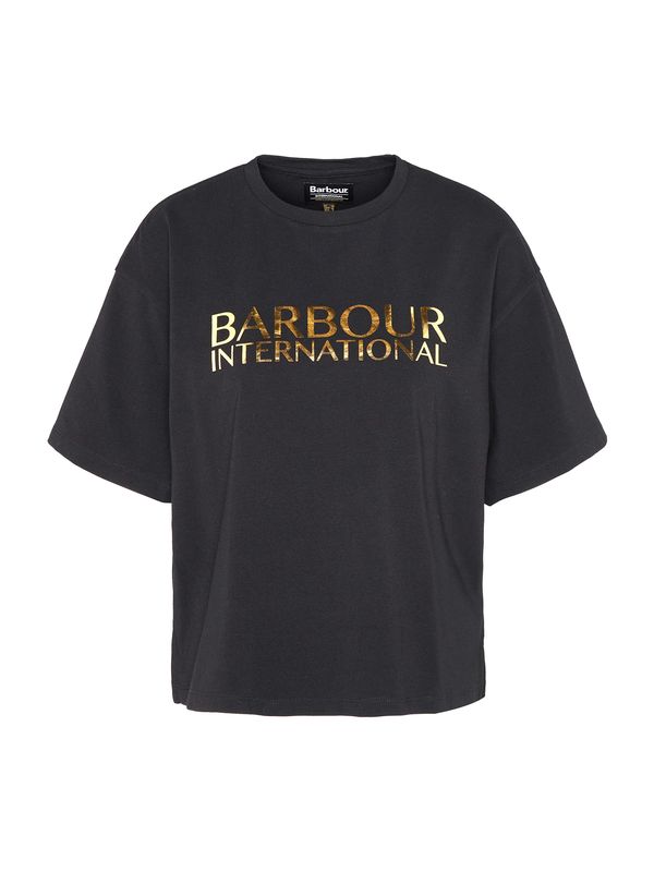 Barbour International Barbour International Majica 'Carla'  zlata / črna