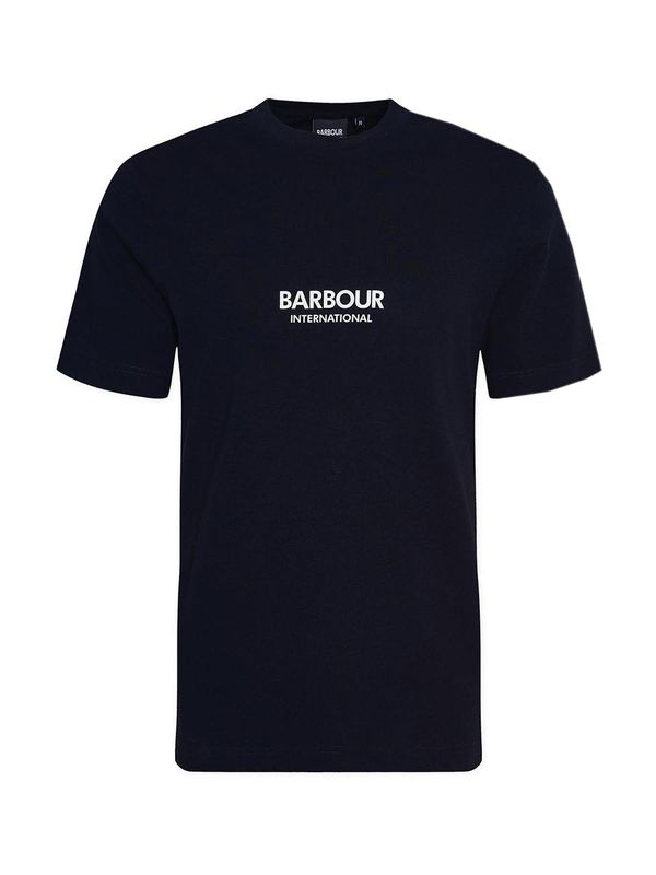 Barbour International Barbour International Majica 'Simons'  črna / bela