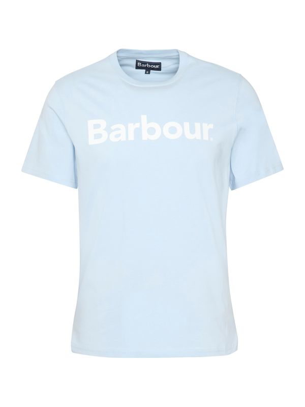 Barbour Barbour Majica  svetlo modra / bela