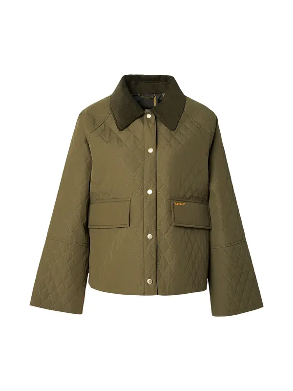 Barbour Barbour Prehodna jakna 'Kirby'  oliva / oranžna