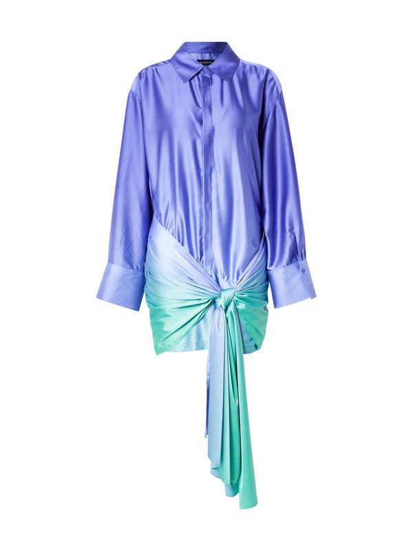 Bardot Bardot Dolga srajca 'MALIRA OMBRE SHIRT DRESS'  modra / pastelno zelena