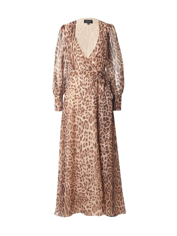 Bardot Bardot Obleka 'BAROL'  rjava / svetlo rjava