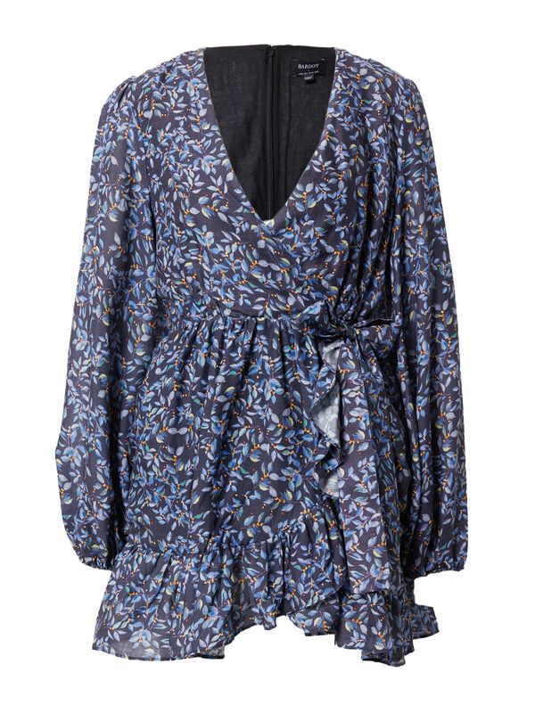 Bardot Bardot Obleka 'KIERA'  marine / svetlo modra / žad / oranžna