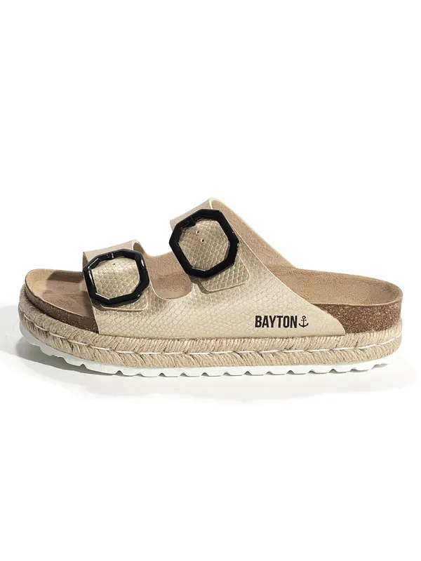 Bayton Bayton Nizki natikači 'ALCEE'  zlata / črna