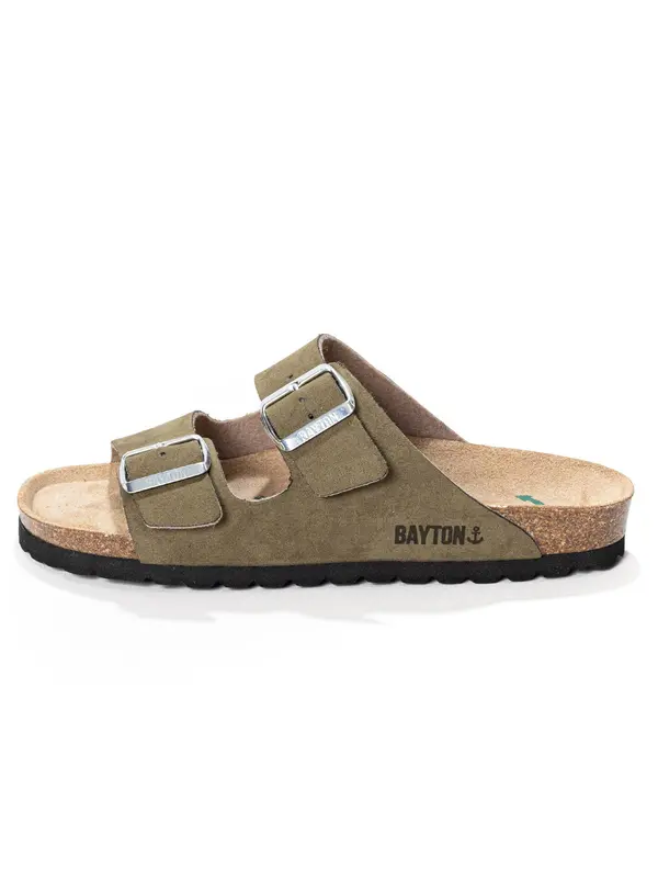 Bayton Bayton Nizki natikači 'Athena'  bež / kaki / črna / srebrna