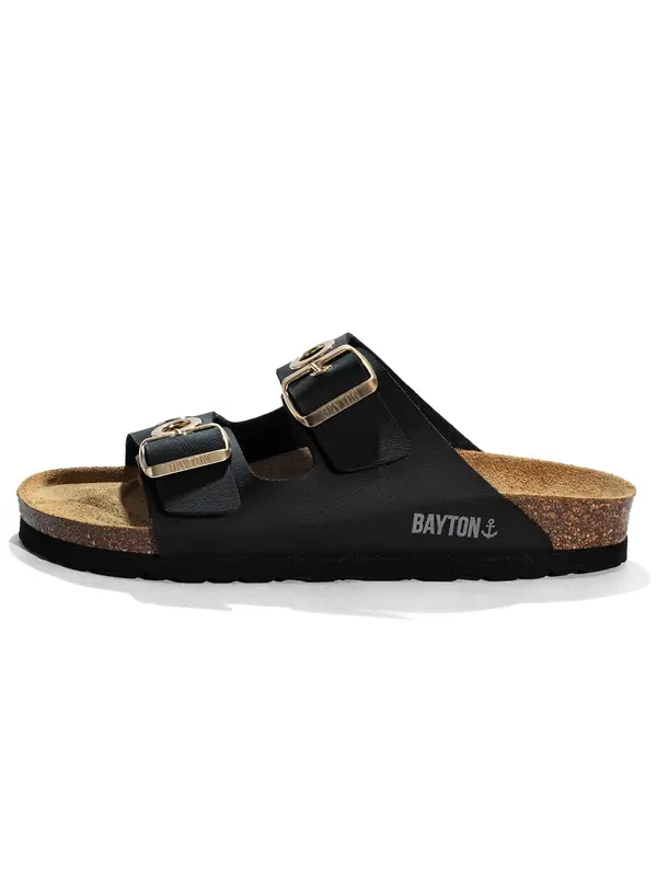 Bayton Bayton Nizki natikači 'JANNY'  rjava / zlata / črna