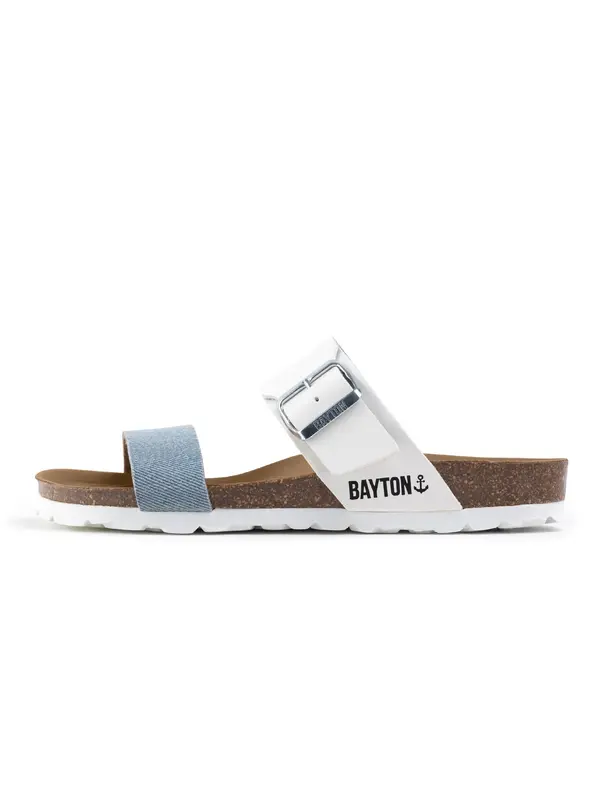 Bayton Bayton Nizki natikači 'Valence'  moder denim / bela