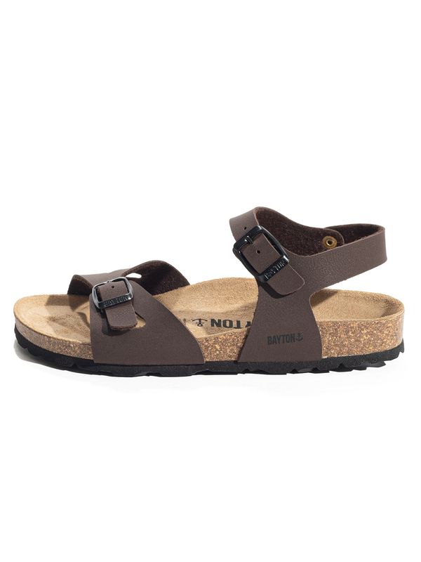 Bayton Bayton Odprti čevlji 'Tonka'  mokka