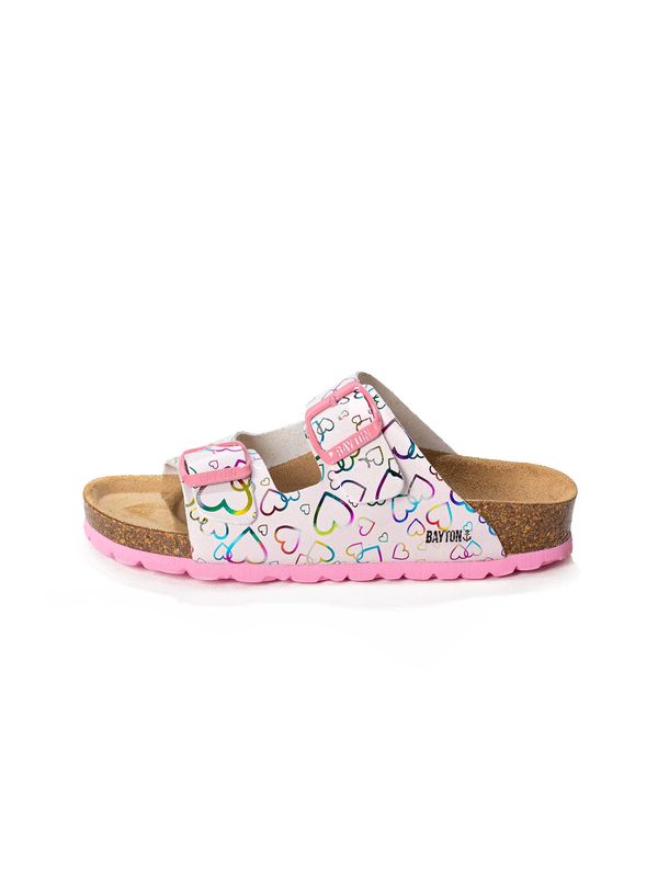 Bayton Bayton Sandali 'Atlas'  azur / zelena / svetlo roza / off-bela