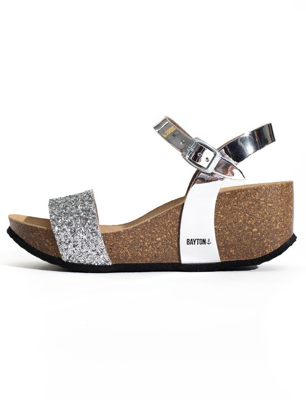 Bayton Bayton Sandali 'Hyas'  srebrna