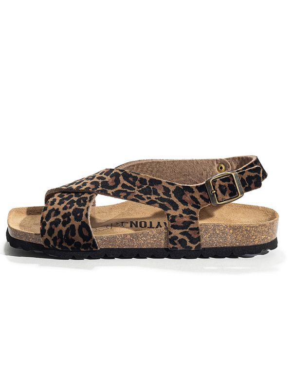 Bayton Bayton Sandali 'RIOJA'  bež / rjava / črna