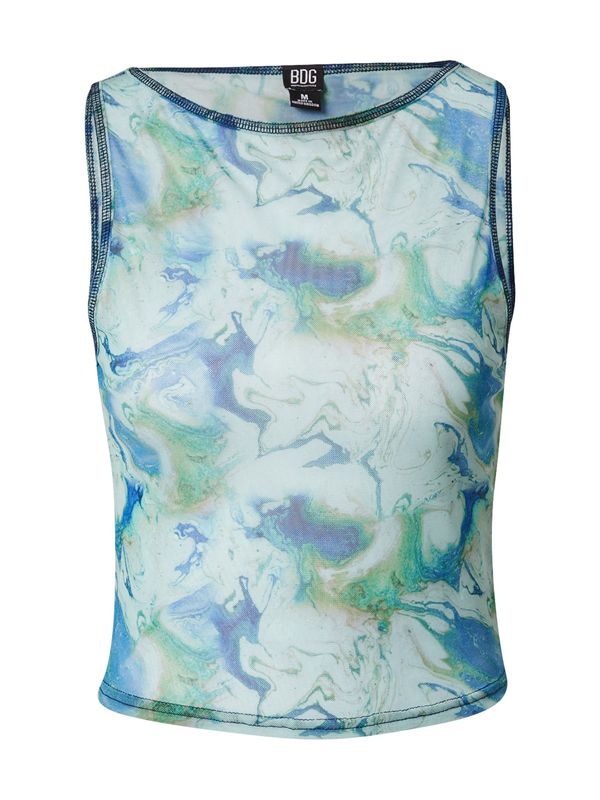 BDG Urban Outfitters BDG Urban Outfitters Top  marine / svetlo modra / zelena
