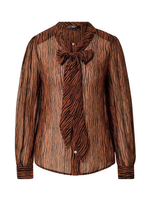 BE EDGY BE EDGY Bluza 'Nadja'  rjava / črna