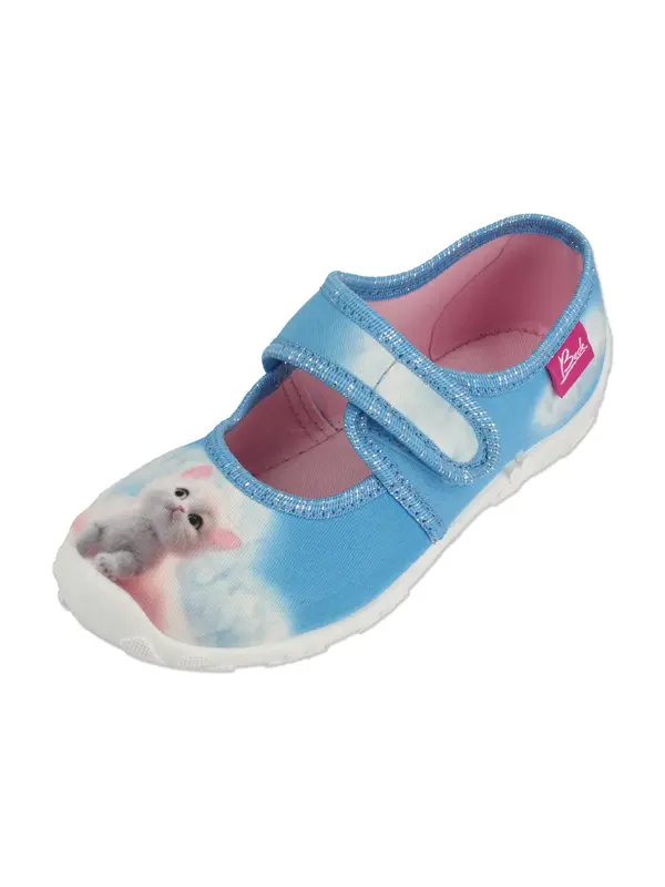 BECK BECK Copat 'Lili'  azur / staro roza / temno roza / bela