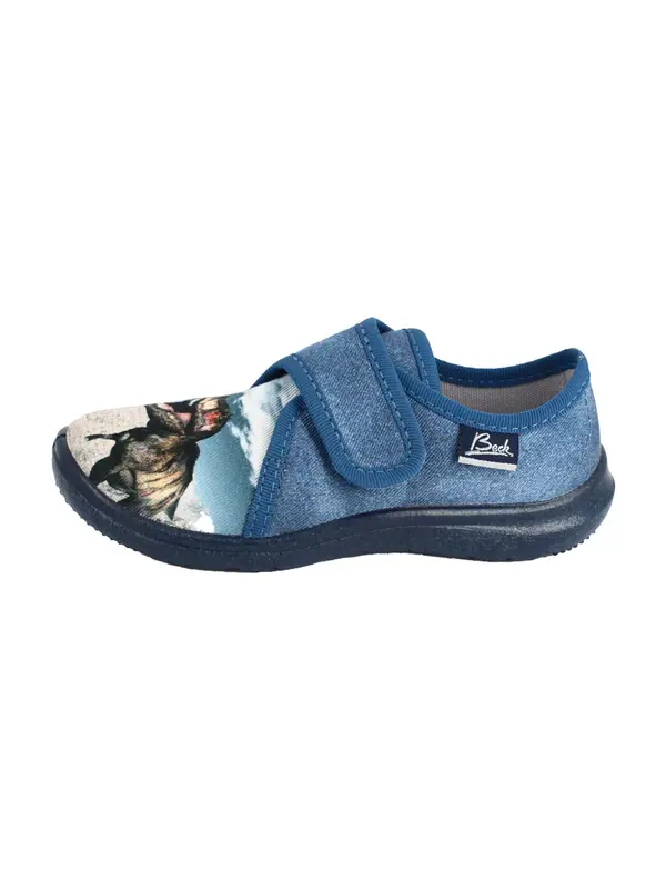 BECK BECK Copat 'Spinosaurus'  moder denim / antracit / kamen / bela