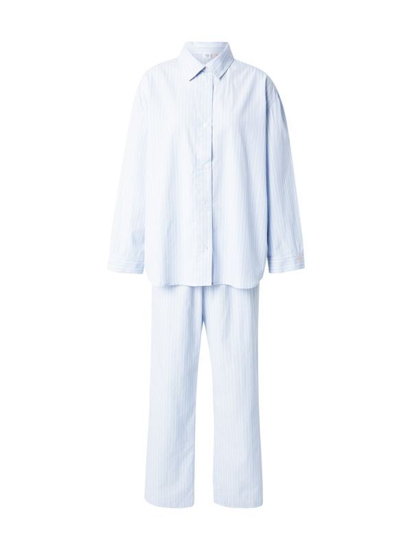 BeckSöndergaard BeckSöndergaard Pižama 'Suri'  svetlo modra / bela