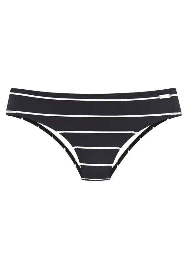 BENCH BENCH Bikini hlačke  črna / bela