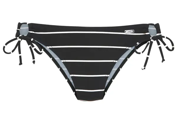 BENCH BENCH Bikini hlačke  črna / off-bela