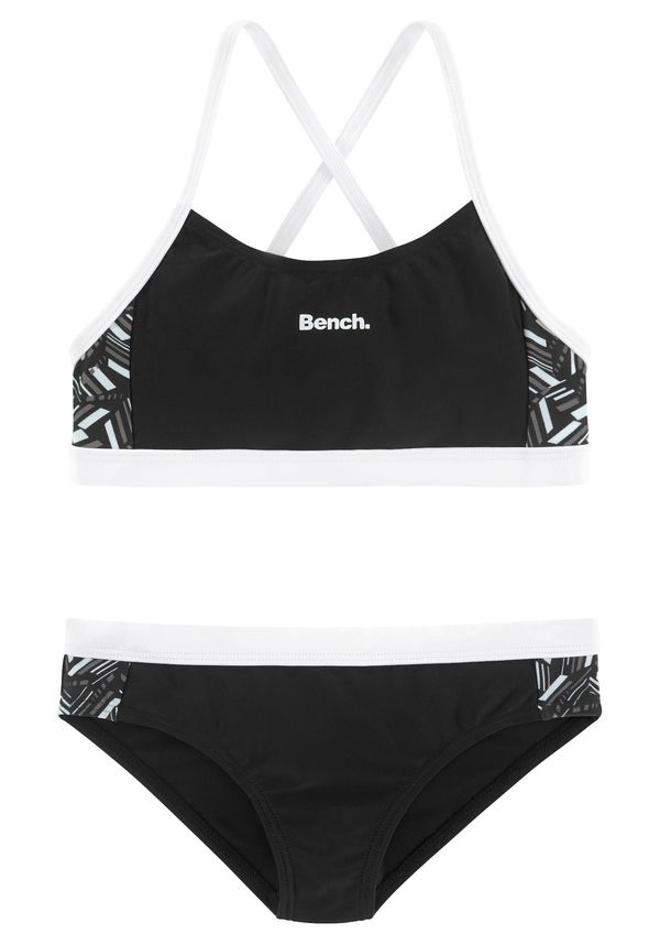 BENCH BENCH Bikini  siva / črna / bela