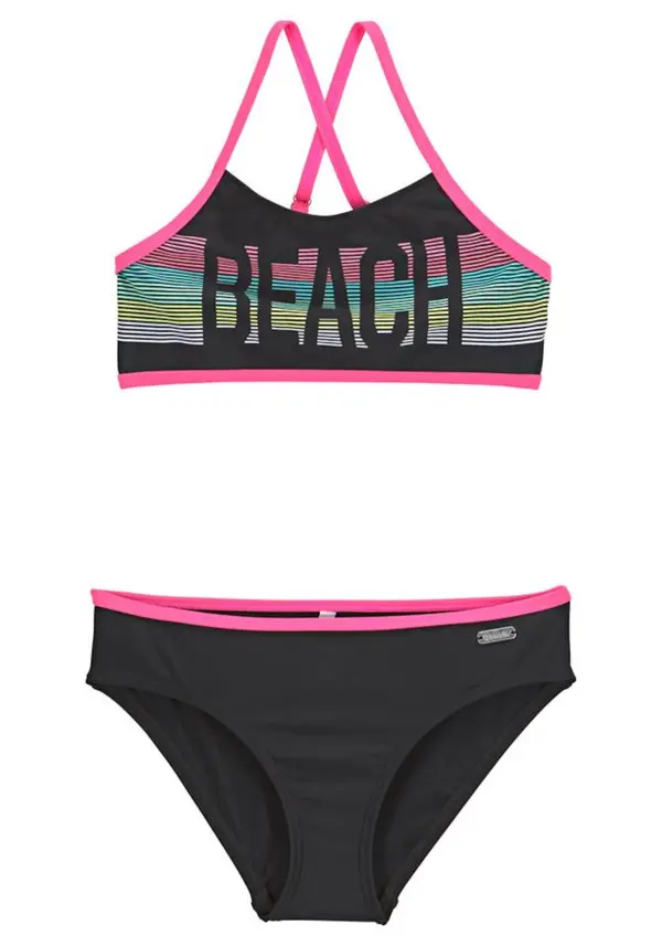 BENCH BENCH Bikini  svetlo modra / rumena / roza / črna