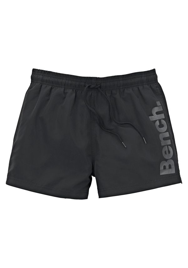 BENCH BENCH Kratke kopalne hlače  temno siva / črna